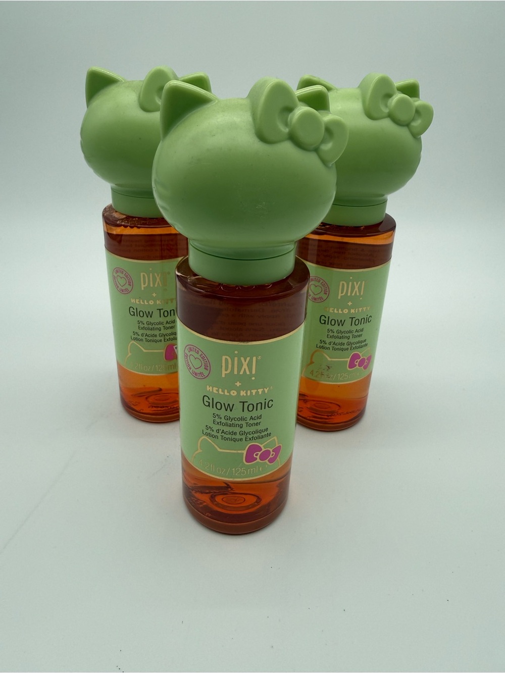 Pixi Hello Kitty Glow Tonic - Green - 3 PACK